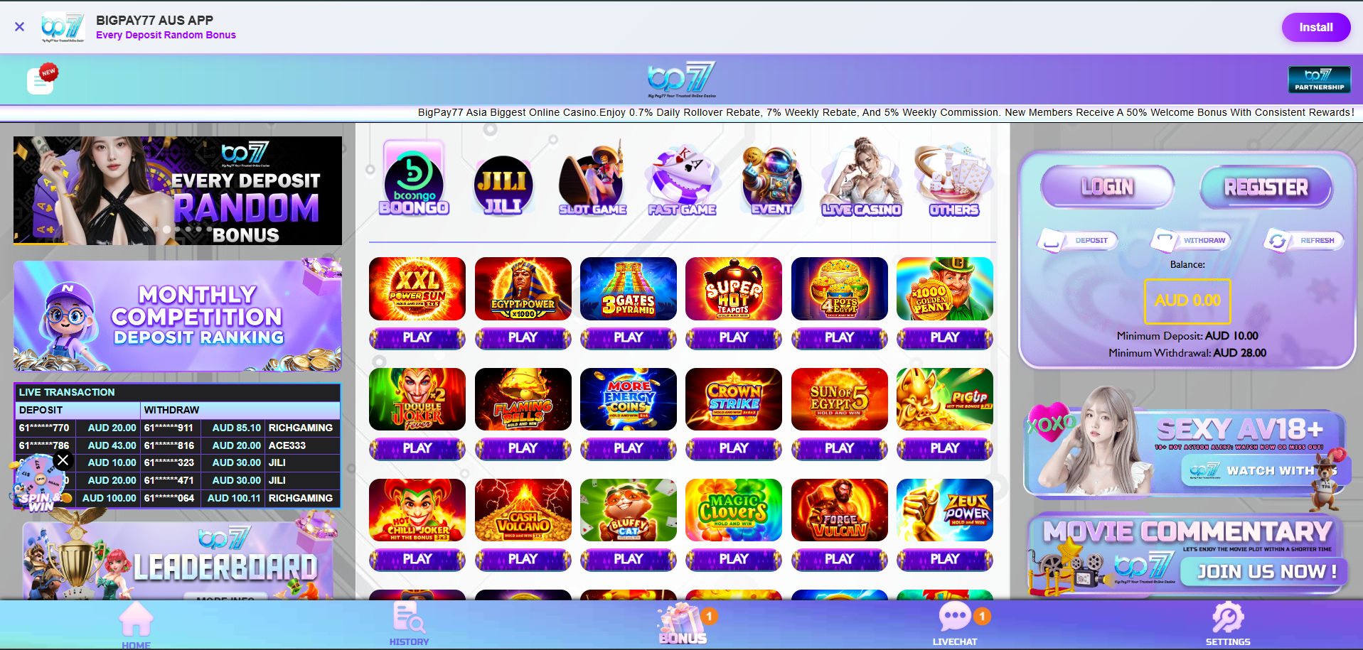 Bigplay777 - Fast Payout Betting Platform India